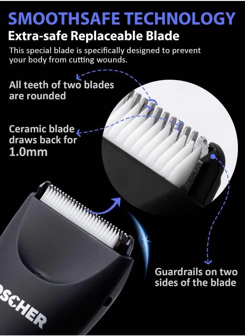 Body Trimmer for Men,Groin and Body Grooming,Electric Ball Trimmer,Showerproof Wet/Dry Body Shaver Groomer for Sensitive Areas - pzsku/ZF3B2553BD25066C05509Z/45/_/1728467851/9ff3e6b7-b1bf-4f28-bd06-a4ab467b5a81
