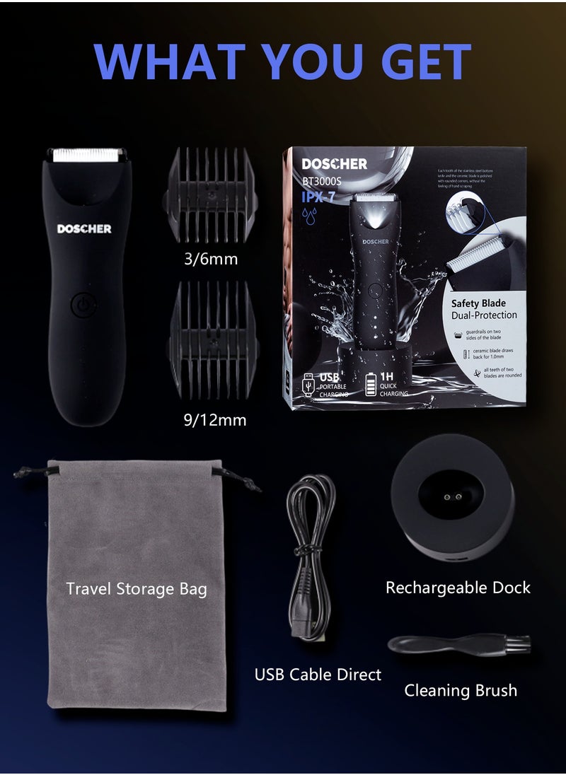 Body Trimmer for Men,Groin and Body Grooming,Electric Ball Trimmer,Showerproof Wet/Dry Body Shaver Groomer for Sensitive Areas - pzsku/ZF3B2553BD25066C05509Z/45/_/1728467923/5d96a622-507e-45af-bd5d-5c618dc6503b