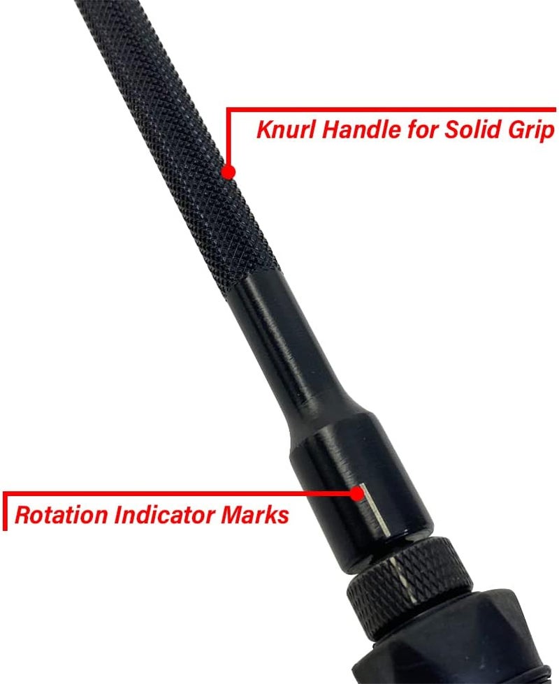Pit Posse Carburetor Adjustment Tool - 110 Degree Angled Head for Motorcycle Air Mixture - Image 4