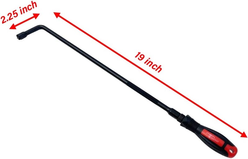 Pit Posse Carburetor Adjustment Tool - 110 Degree Angled Head for Motorcycle Air Mixture - Image 3