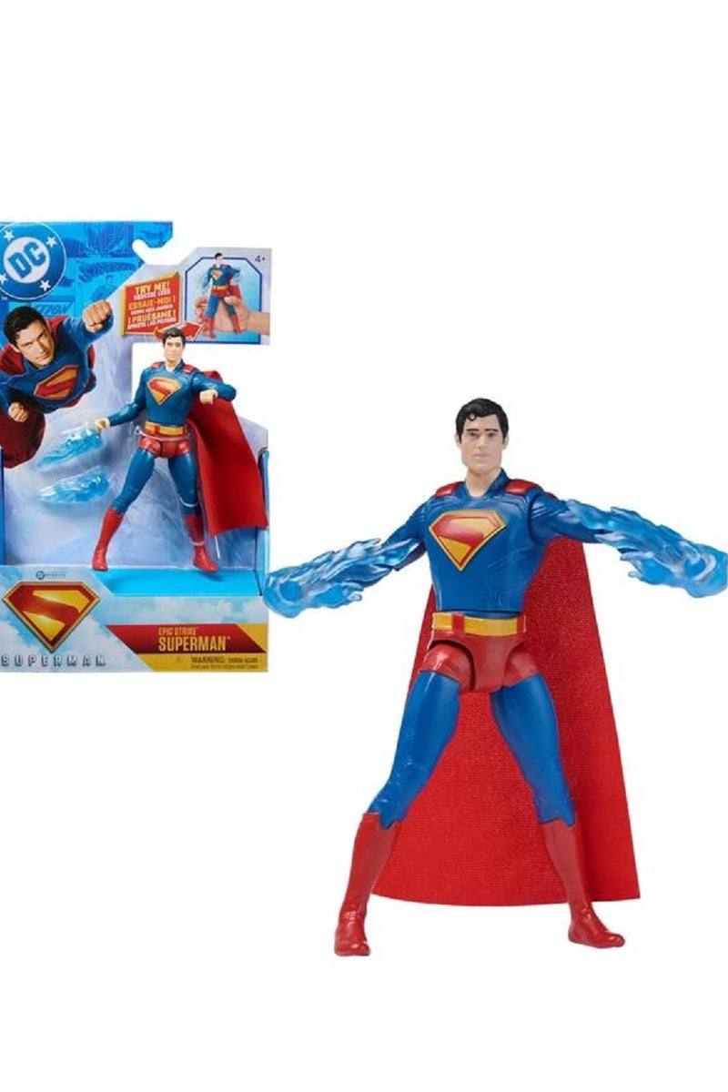 SPIN MASTER Superman movie epic strike battle attack action Ffigure - Image 1