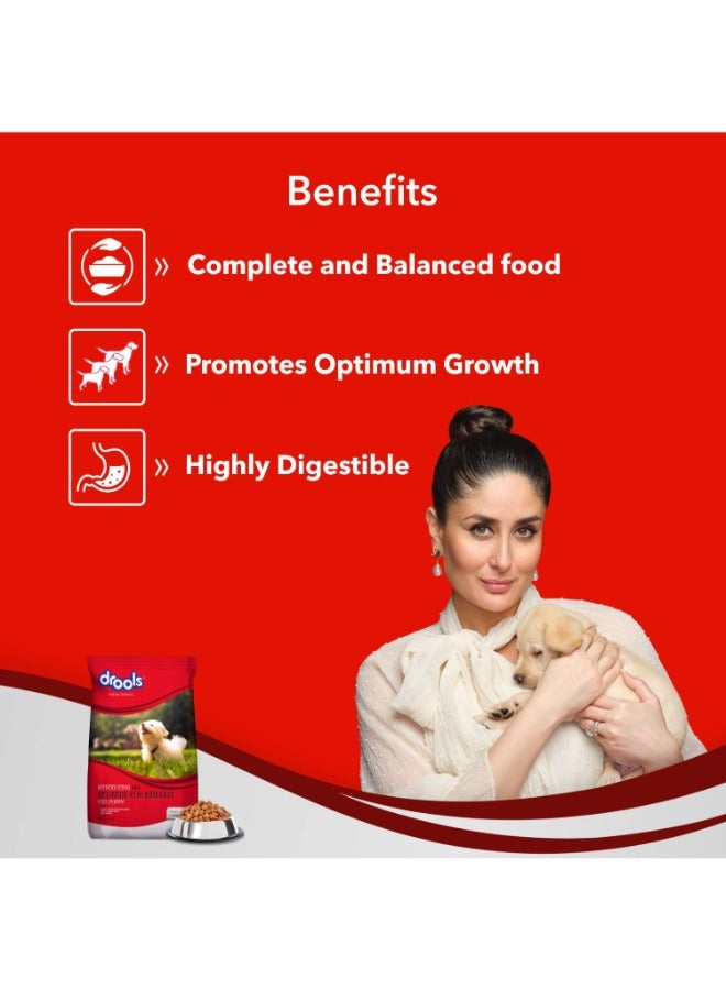 Drools طعام جاف للكلاب الجراء من أوبتيموم - دجاج - Image 4