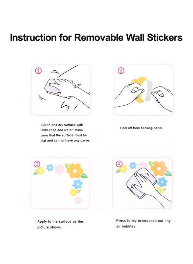 ANSELF Love Birds Picture Frame Wall Sticker Black - Image 3