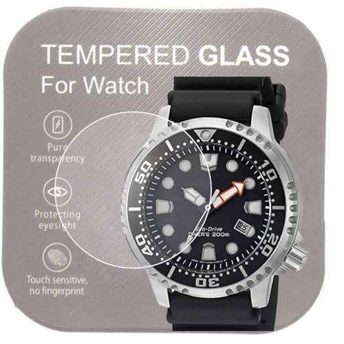 VRWOX 2 Pcs Glass Screen Protector For BN0150-28E/BN0151-09L Watch,2.5D Rounded Edges 9H Premium Real Tempered Glass Anti Scratch For 【 BN0150 / BN0151】 - Image 1