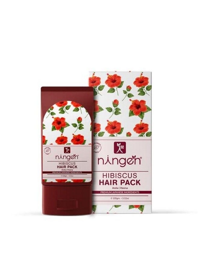 ningen - Hibiscus Hair Pack I Goodness Of Amla And Heena Extracts I Dermatologically Tested Paraben Free I Removes Dandruff And Prevents Greying I 100Gbrown - Image 1