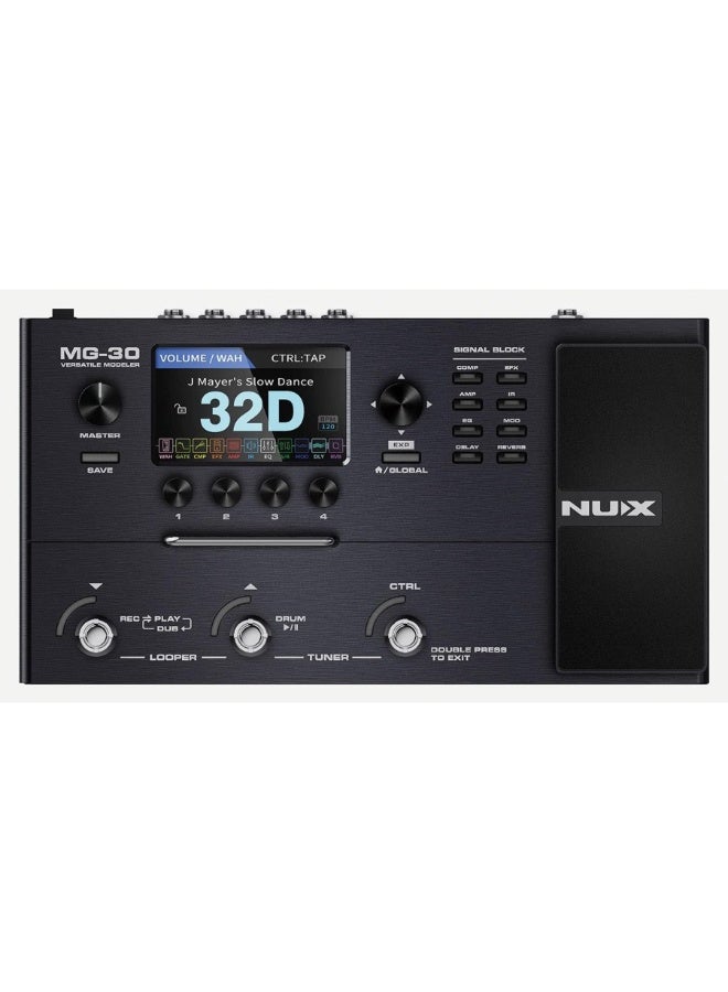 NUX MG-30 Versatile Modeler - 3 Years Warranty