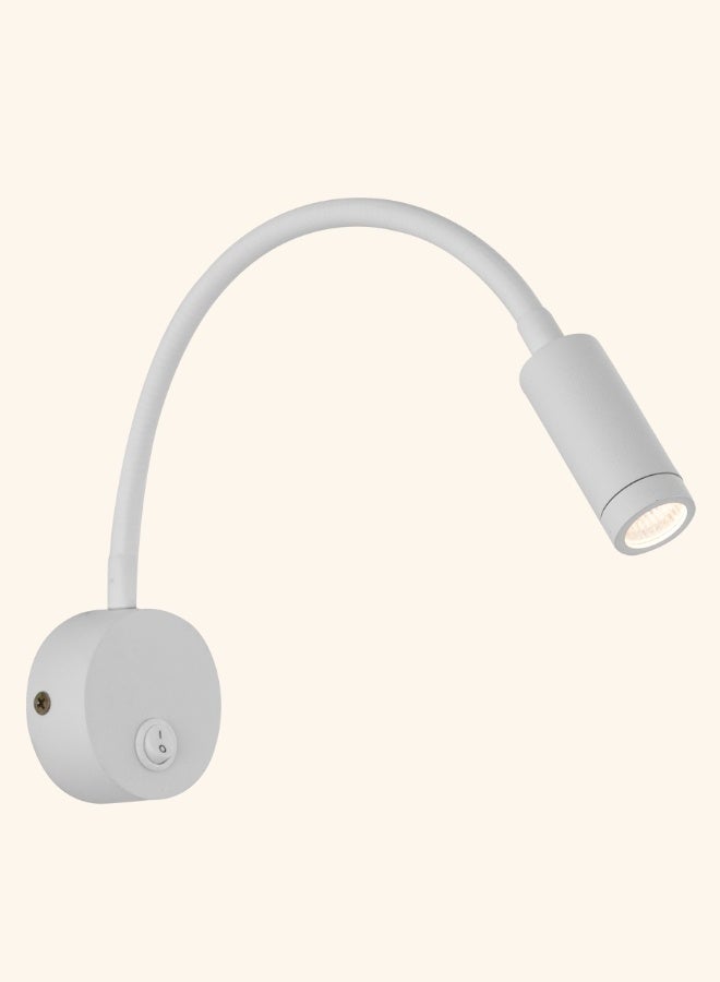 Flexible LED Reading Wall Lamp with Gooseneck Arm - Image 4