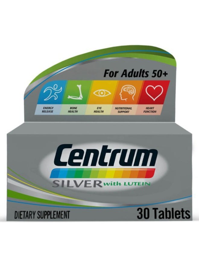Centrum Men CENTRUM SILVER WITH LUTEIN+50 - 30s