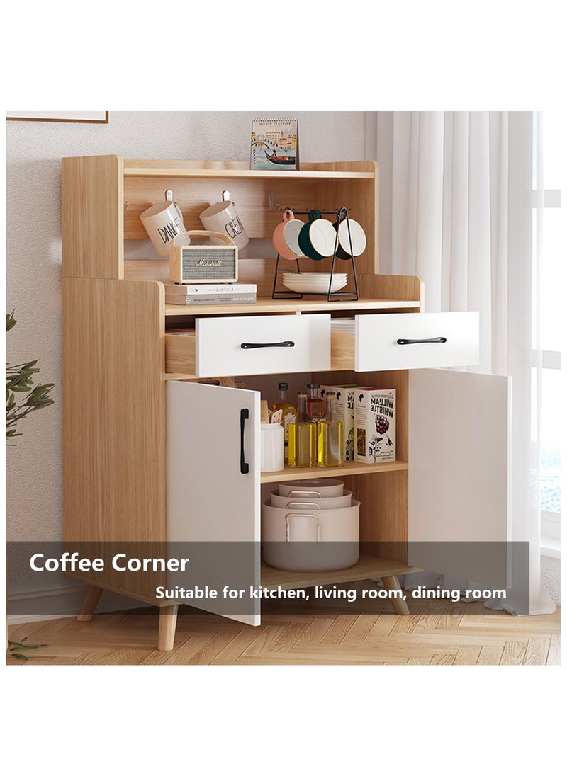 Kitchen Cabinet,Coffee Corner,Sideboard with2 doors and 2 drawer,Suitable for kitchen, living room, dining room - pzsku/ZF3B2FF23601DD0EA9A78Z/45/_/1722831736/e6f5f313-732d-4d77-9138-cd4f971d0a1e