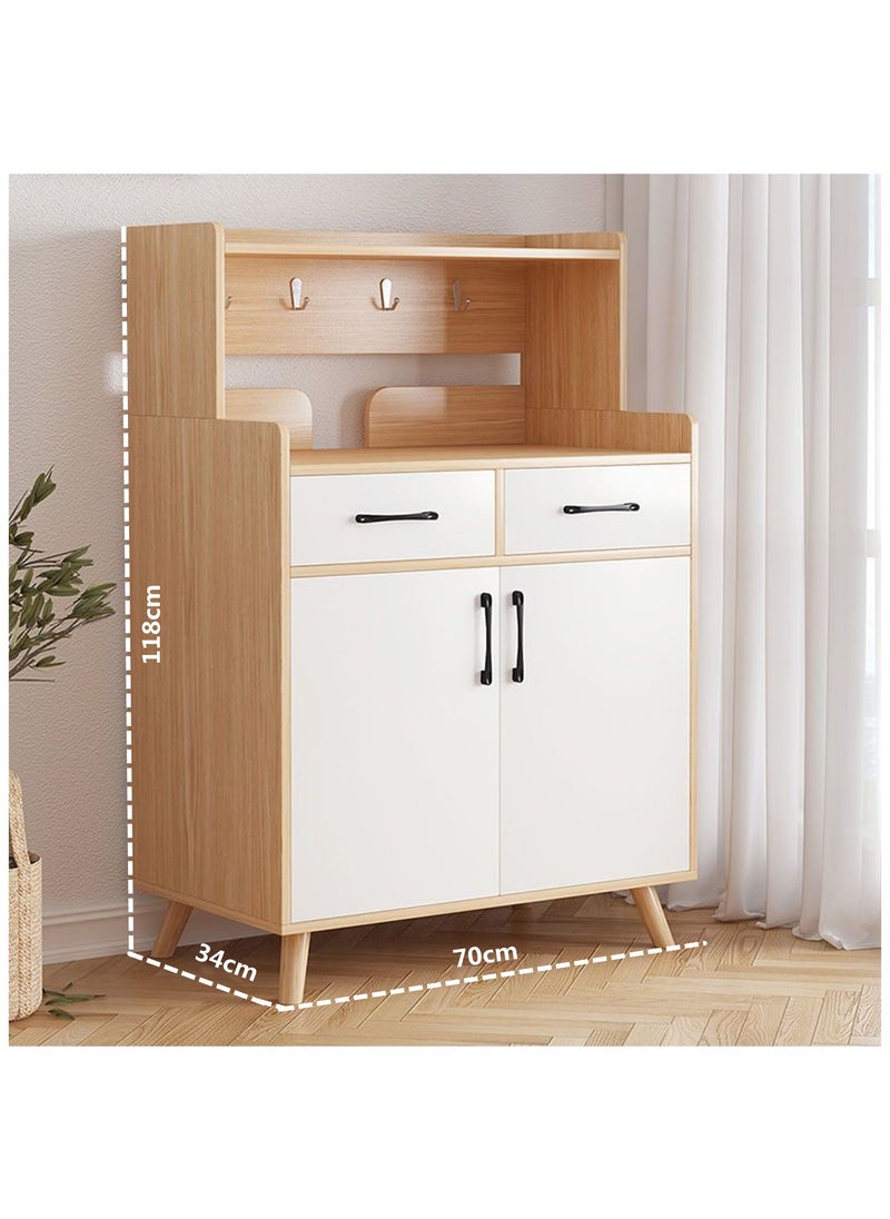 Kitchen Cabinet,Coffee Corner,Sideboard with2 doors and 2 drawer,Suitable for kitchen, living room, dining room - pzsku/ZF3B2FF23601DD0EA9A78Z/45/_/1722831817/23321697-400e-4b24-b48b-fdaa4bf4198f