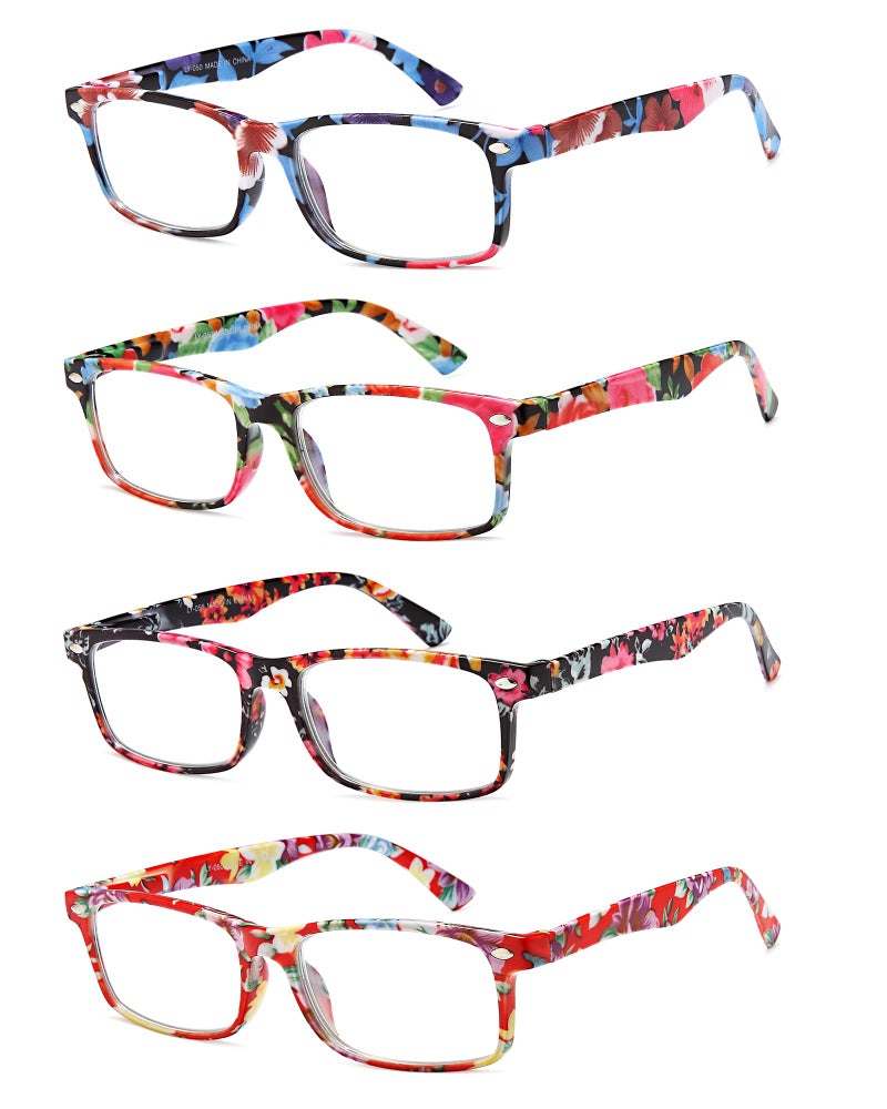YTDBNS Reading Glasses for Women, Stylish Blue Light Blocking Readers, Ladies Eyeglasses, Fashion Computer Eye Glasses - Image 2