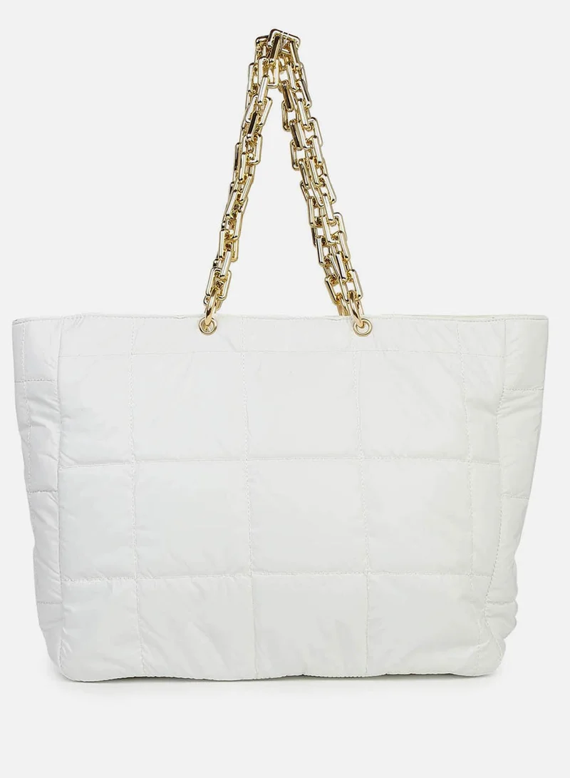 Haute Sauce Marshmallow White Tote Bag