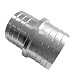 JoyTube 1 Pcs 112 to 134 Inch Radiator Hose Barb Adapter Coupler Splice Mend Coolant Intercooler Exchanger Heater Repair Hose Connector Water Fluid Air Aluminum - Image 2