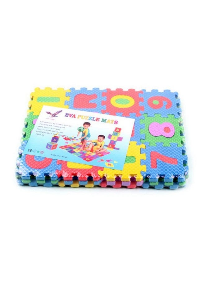Toyvian Toyvian 36pcs Mini Number Alphabet Alphabet Puzzle Mini Floor Mat for Baby Mini Foam Puzzle Baby Foam Play Mat Table Mat for Kids, Alphabet Mat Play Mats for Toddlers(2.4x2.4x0.4inch)  - Image 1