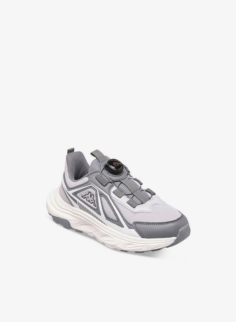 كابا حذاء رياضي للأولاد بطبعة شعار مع إبزيم دوار - Image 2