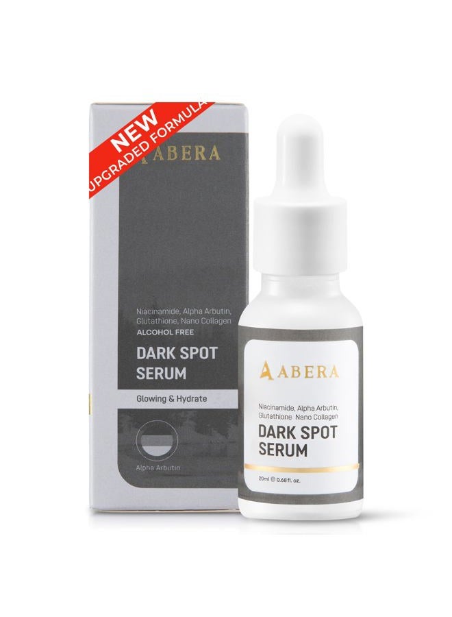 Abera Dark Spot Corrector for Face, Serum for Dark Spot, Melasma & Hyperpigmentation, Boost Moisturization & Pore Minimize, All Skin Types, 0.68 fl Oz - Image 1