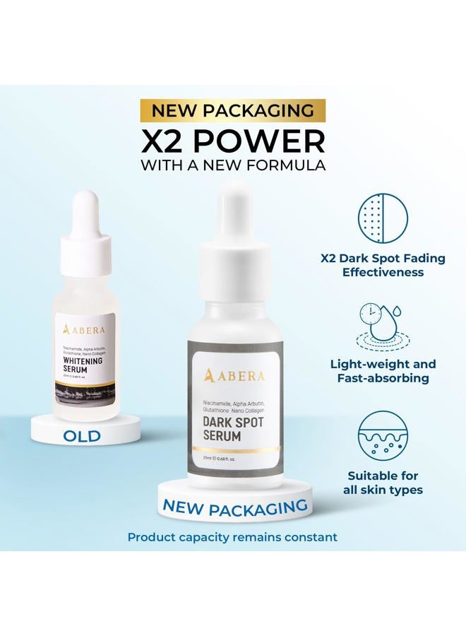 Abera Dark Spot Corrector for Face, Serum for Dark Spot, Melasma & Hyperpigmentation, Boost Moisturization & Pore Minimize, All Skin Types, 0.68 fl Oz - Image 2