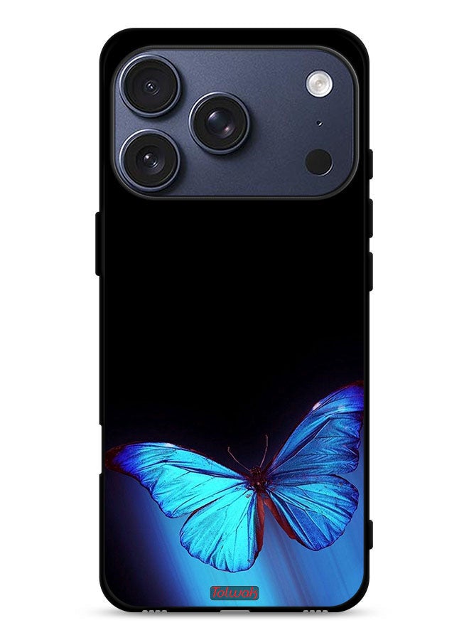 Tolwak Apple iPhone 17 Pro Protective Case Cover Butterfly Art - Image 1