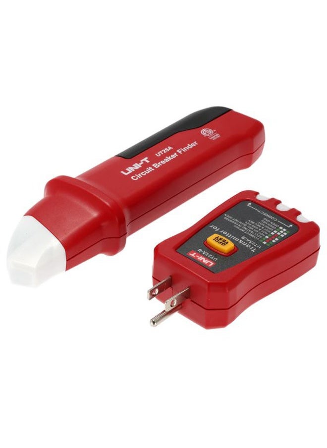 Generic Automatic Circuit Breaker Finder Socket Tester With LED Indicator Red/White  - Image 2