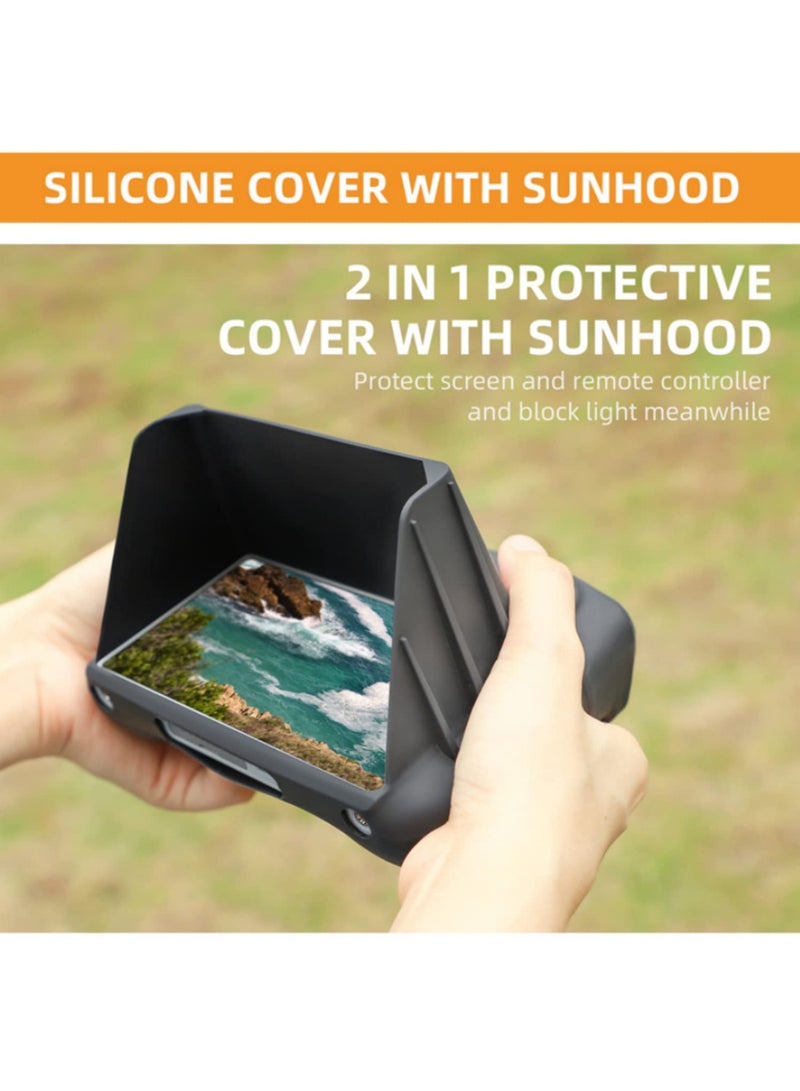 1PCS Scratch Proof Silicone Cover For Dji Rc Compatible with Dji Mini 3 Pro Drone Protective Cover Anti-collision Silicone Case Protective Sleeve - Image 4
