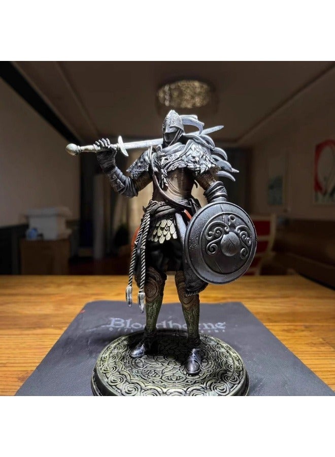 general Elden Law Ring White Wolf War Ghost Standing Statue Desktop Decoration Character Model Collection Decoration Toys Gifts for Family and Friends - Image 3