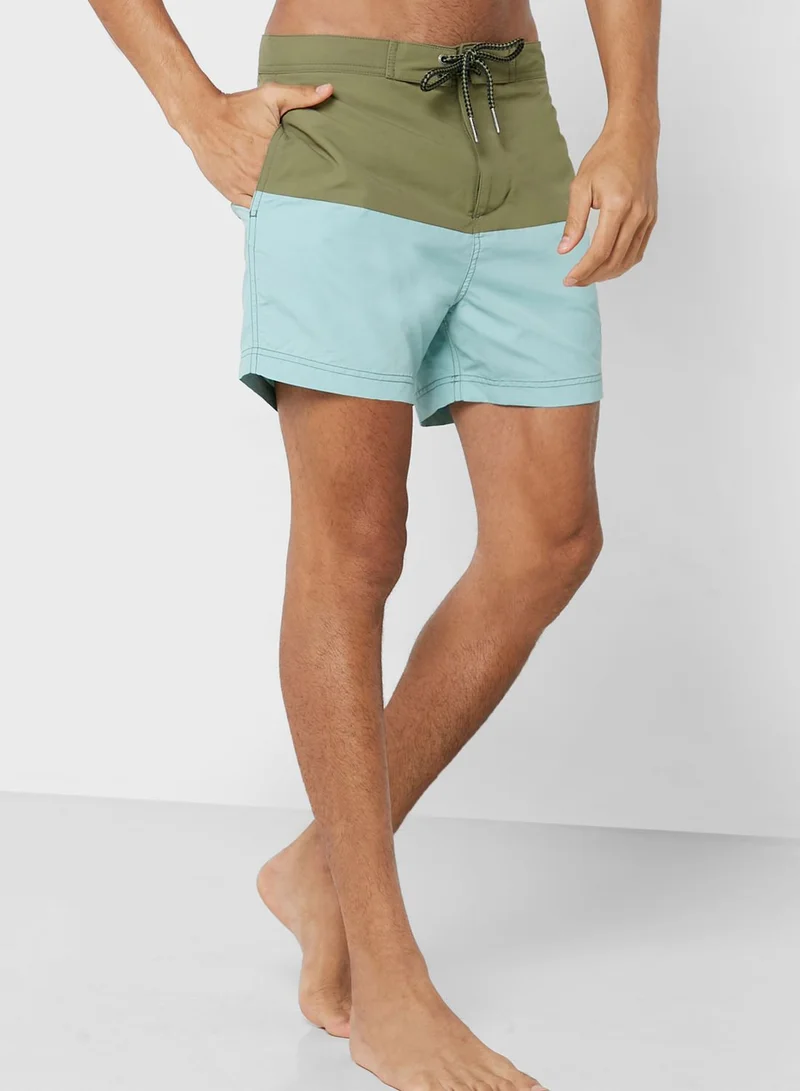 Superdry Color Block Swim Shorts