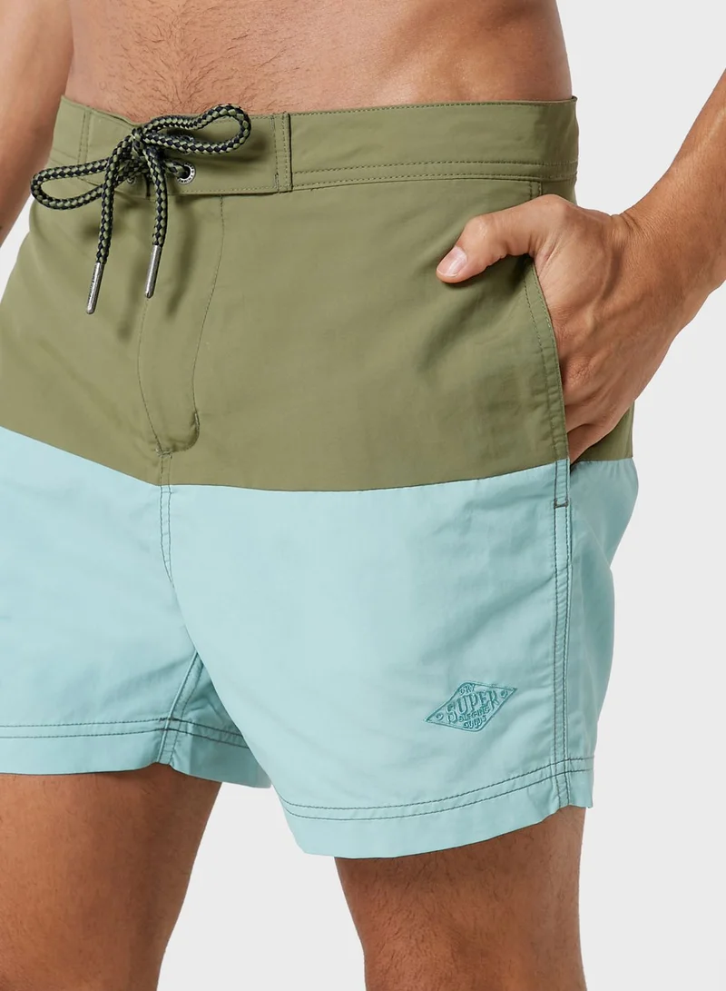 Superdry Color Block Swim Shorts