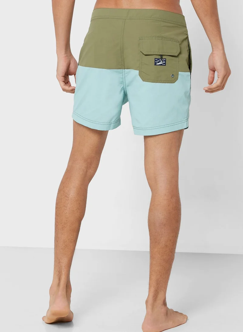 Superdry Color Block Swim Shorts