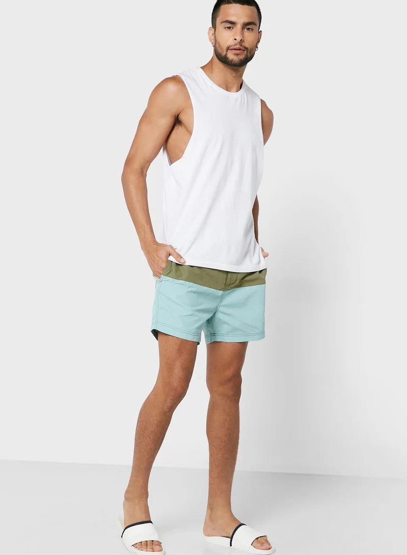 Superdry Color Block Swim Shorts