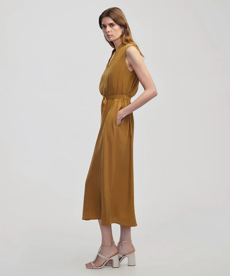 ابيكول Belted Midi Dress