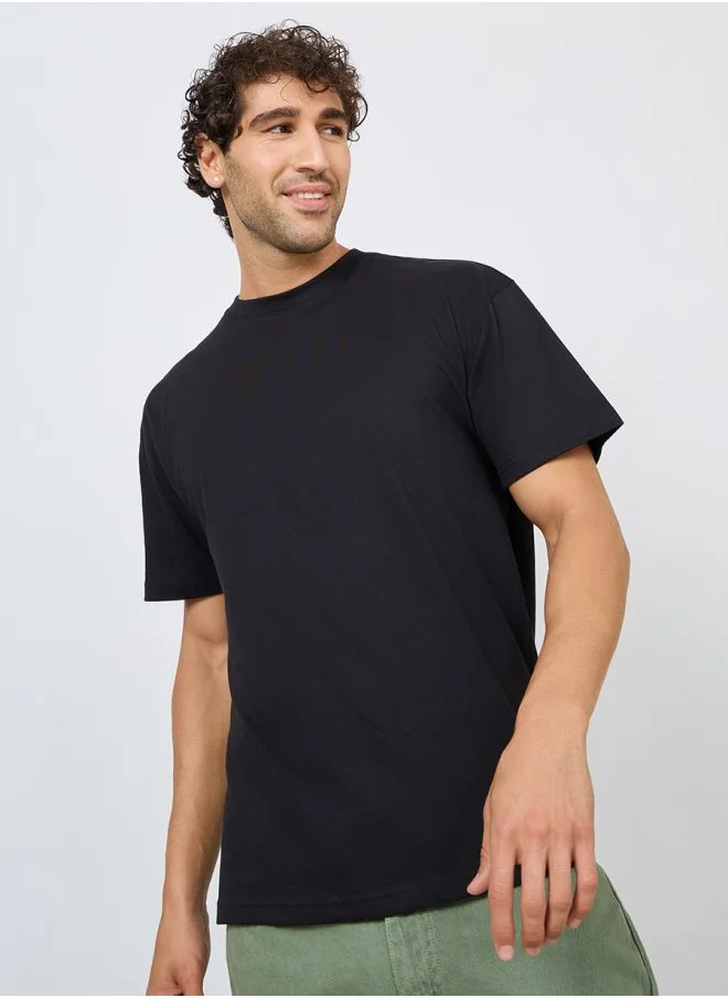 Styli Back Graphic Oversized T-Shirt