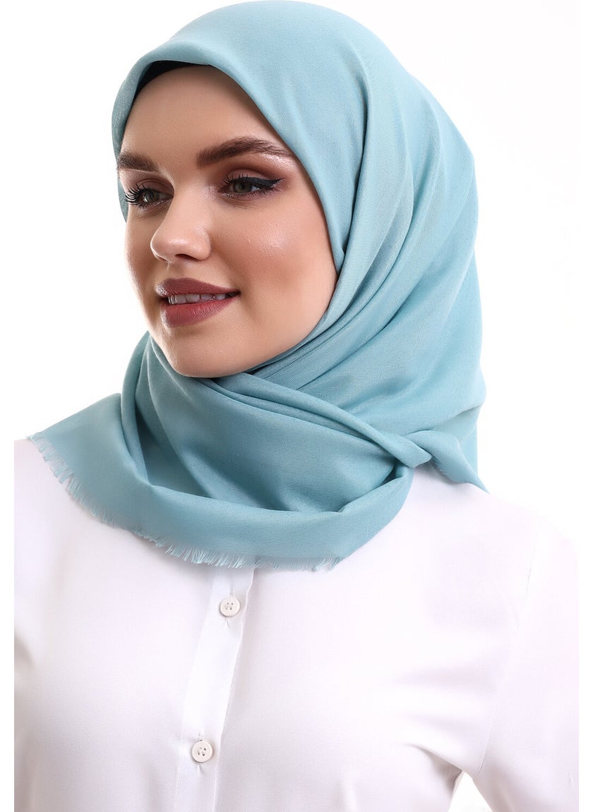 İhvan Online - Cotton Panel Plain Patternless Cover Turquoise - Image 1