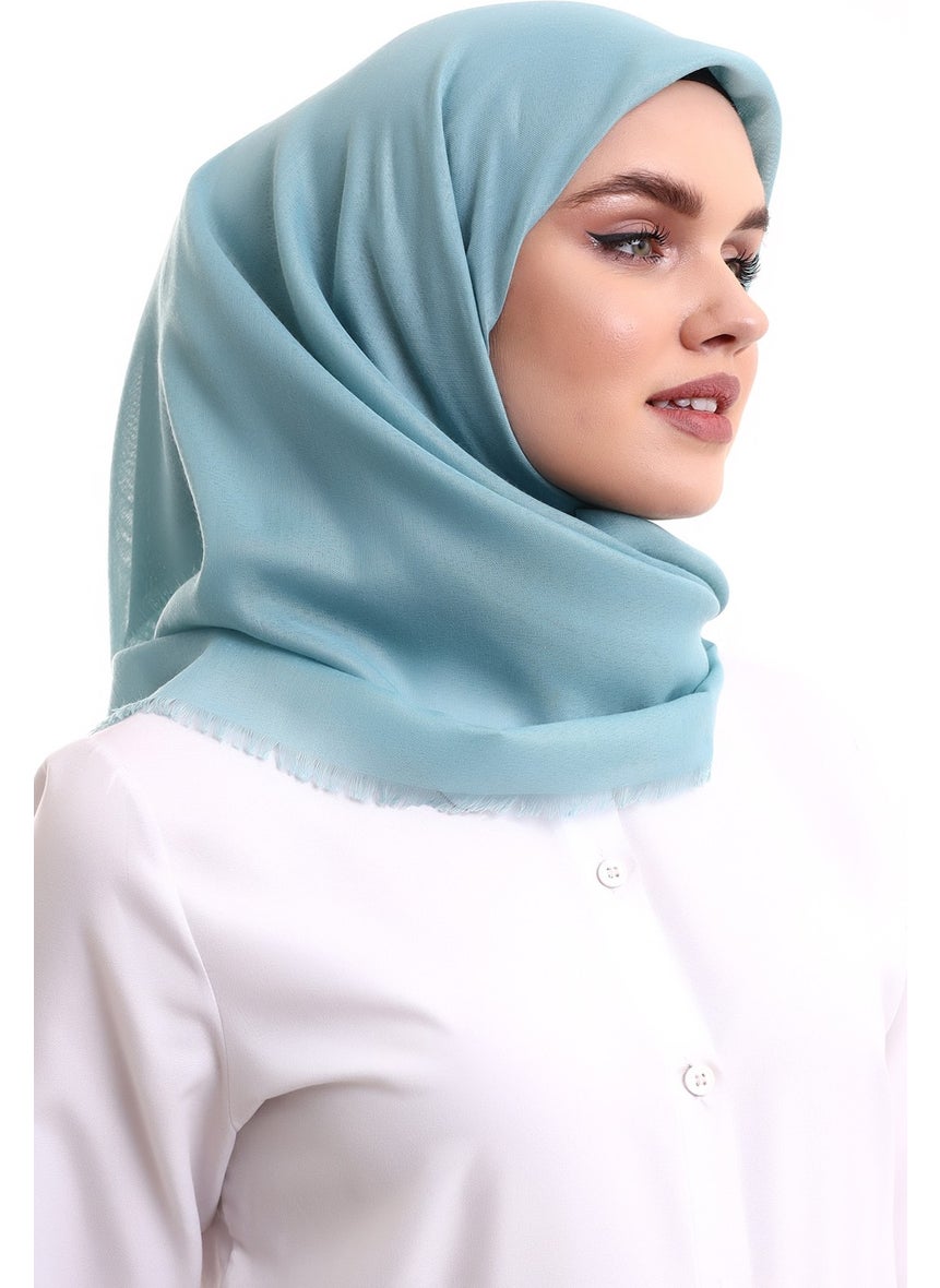 İhvan Online - Cotton Panel Plain Patternless Cover Turquoise - Image 1