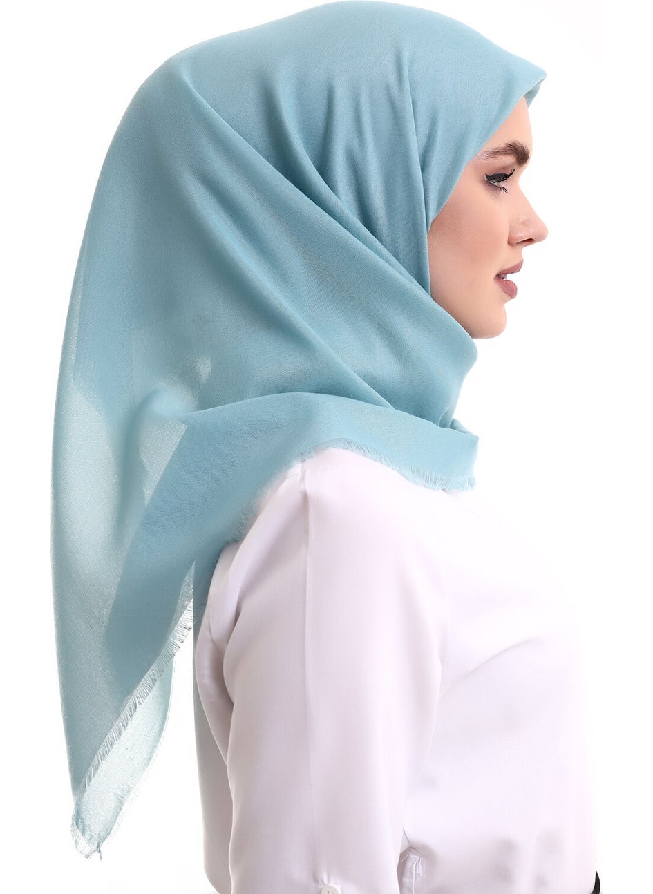 İhvan Online - Cotton Panel Plain Patternless Cover Turquoise - Image 1