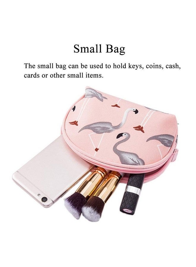 Sohansh Cosmetic Organizer Set of 3 Makeup Bags - Large, Medium, Small Zipper Pouches for Women & Girls | Transparent Travel Kit for Toiletries, Vanity, and Makeup Storage - Image 3