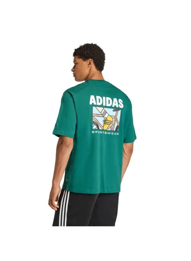 Adidas ANIMAL POP BIKE GRAPHIC T-SHIRT