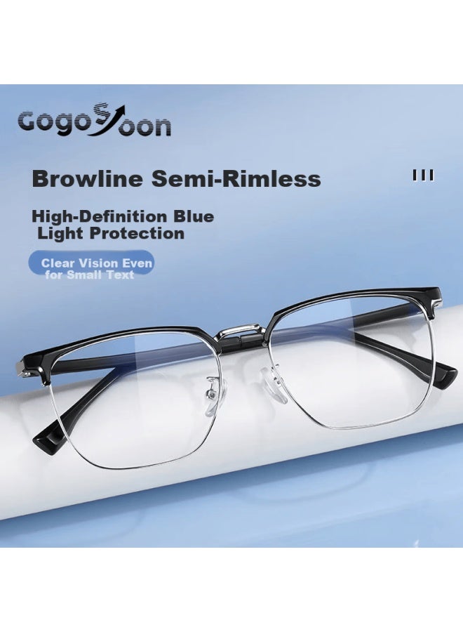 Gogosoon Men's Presbyopia Gl Lightweight Blue Light Blocking Reading Gl For Middle-aged And Elderly Men Official Brand