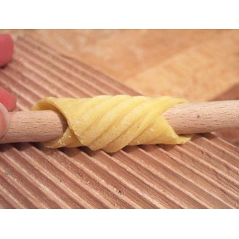 Eppicotispai Garganelli and Gnocchi Stripper with Paddle, Natural Beechwood, Brown - Image 5