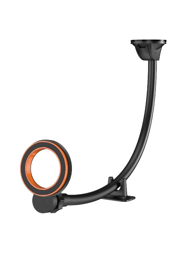 Cat - Cot حامل هاتف السيارة المغناطيسي Cat-Cot مع ذراع مرنة وقاعدة شفط، دوران 360° وقبضة قوية – حامل موبايل عالمي للوحة القيادة والزجاج الأمامي | CT-27 - Image 1