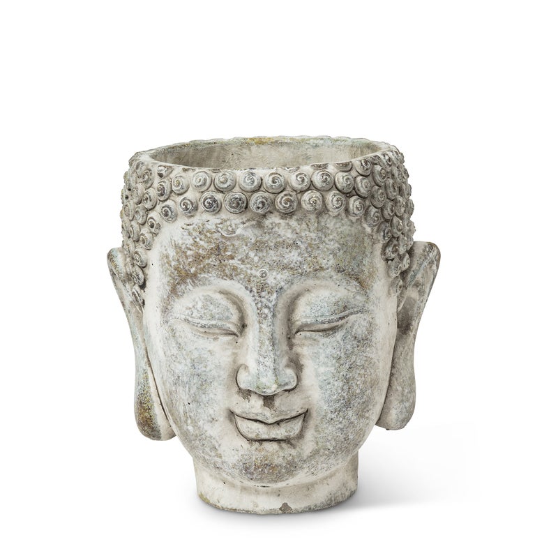 Abbott Collection 27Dharma Planter Small 55 H Grey