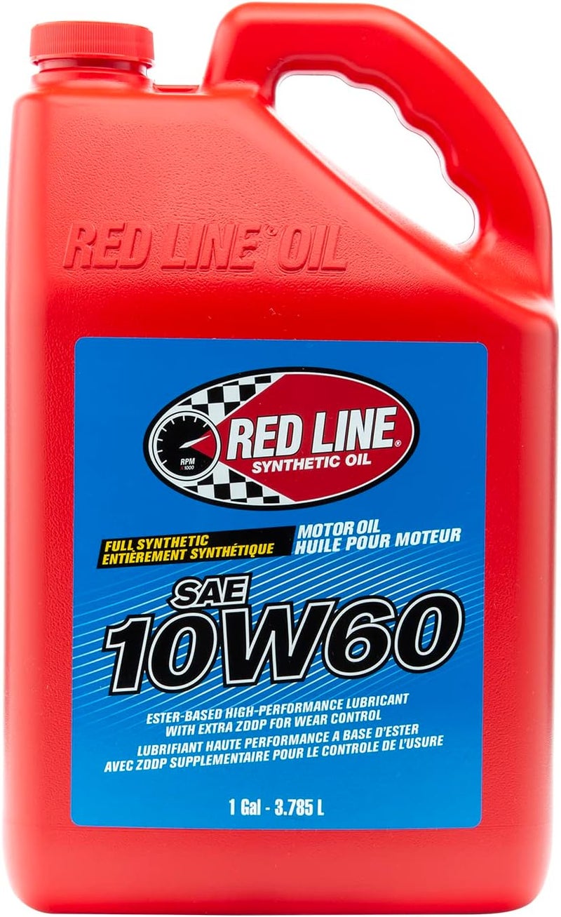 Red Line 10W60 Full Synthetic Motor Oil - 1 Gallon (128 Fluid Ounces) - Image 1