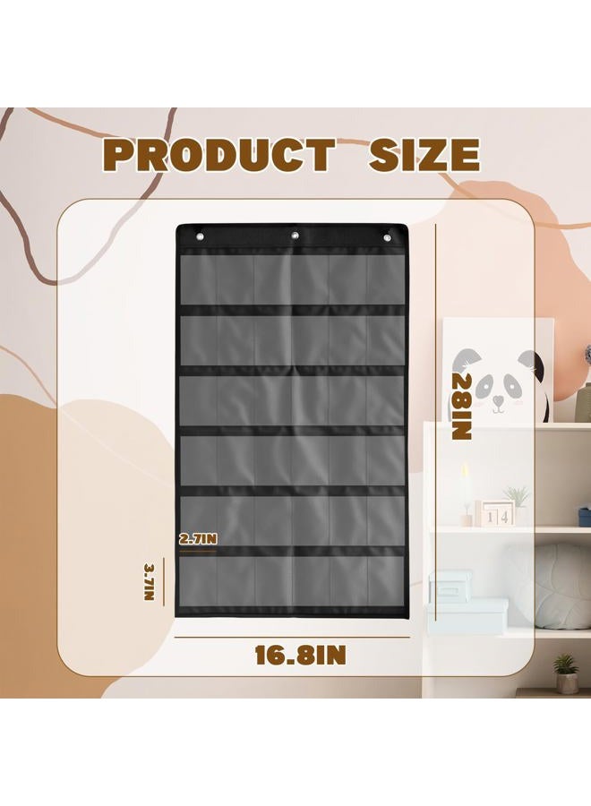 AAiphuwew 2 Pack 36 Cards Display Case, PET Baseball Card Display Case, Sport Card Holder - Football Basketball Trading Card Wall Display - Image 3