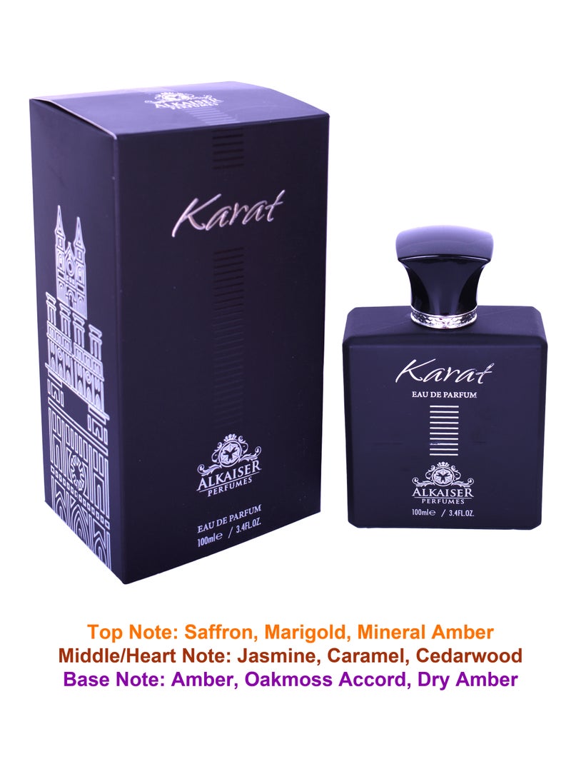 ALKAISER PERFUMES Karat Eau De Parfum 100ml ALKAISER PERFUMES Unleash Exquisite Fragrance - Image 3