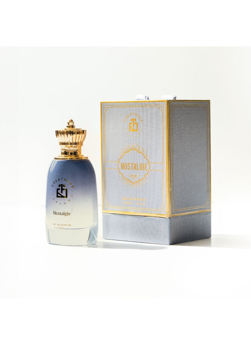 Greatness perfume Greatness Nostalgie Eau de Parfum – Luxurious Unisex Perfume for Men and Women with Oud and Rose – Premium Eau de Parfum for All Occasions - 100ml - Image 1