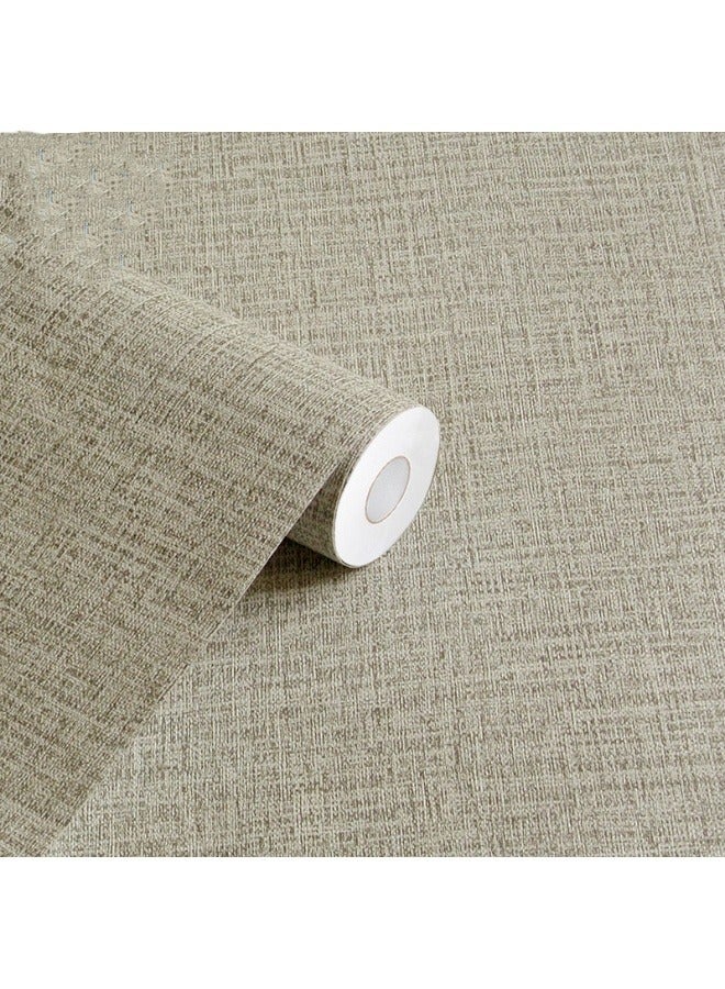 Anna 40cm x 10m Waterproof and Moisture-Proof Solid Color PVC Self-Adhesive Wallpaper - Image 1