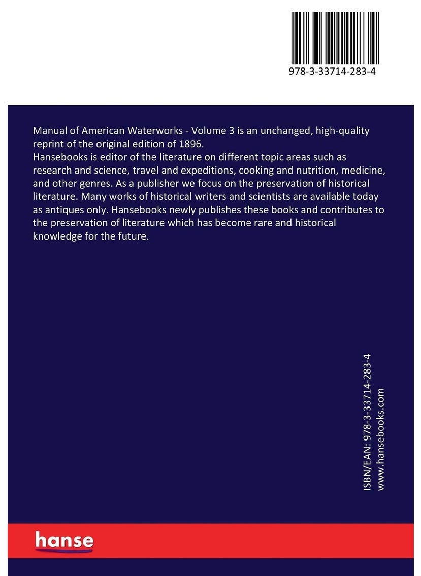 Manual of American Waterworks: Volume 3  - Image 2