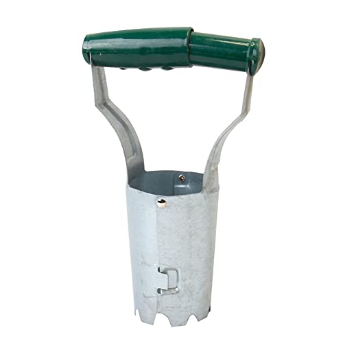 esowemsn 1PC Bulb Planter Metal Garden Bulb Planting Tool Handled Bulb Planter for Digging and Refilling Hole Consistent Planting Flowers - Image 1