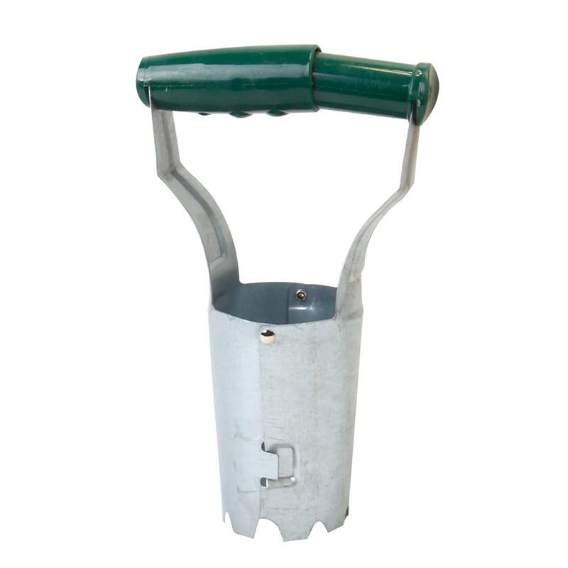 esowemsn 1PC Bulb Planter Metal Garden Bulb Planting Tool Handled Bulb Planter for Digging and Refilling Hole Consistent Planting Flowers - Image 2