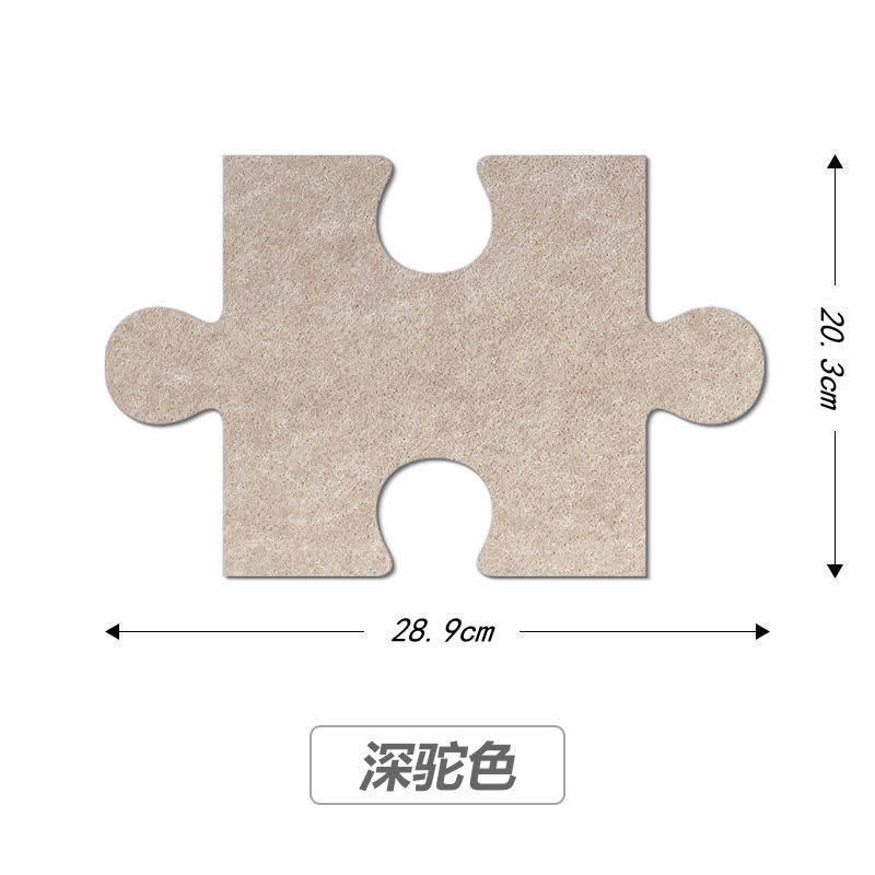 Ins Style Self-Adhesive Wall Cloth Wall Decoration Background Three-Dimensional Puzzle Felt Board Wall Decoration Felt Wall Sticker - Image 1