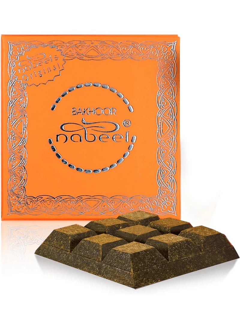 نبيل بخور عود جميل الرائحة، عطر بخور صلب 40 جرام (عبوة من 12 قطعة) - Image 2